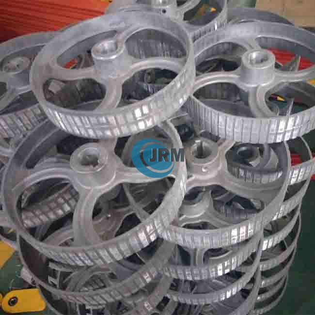 Big Aluminium wheel for aluminium extrusion handling table